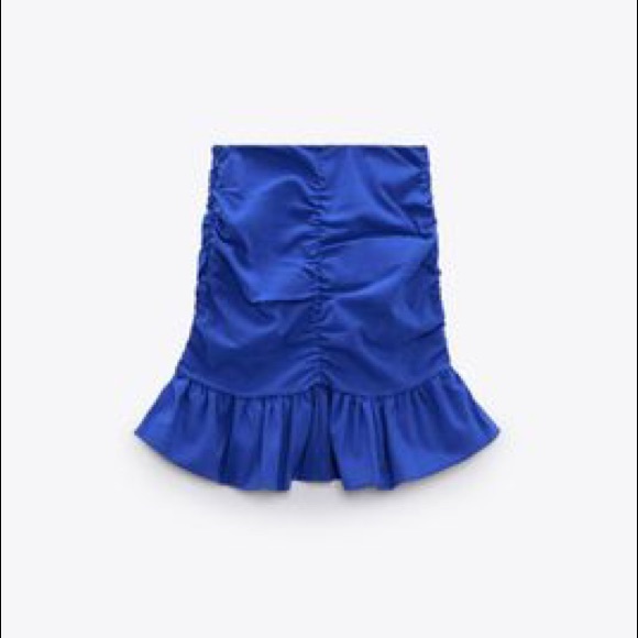 Ruched Mini Skirt - Picture 2 of 2
